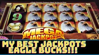⋆ Slots ⋆️Best⋆ Slots ⋆️of Eagle Bucks Slot Machine! #JACKPOTS #HANDPAYS!!!
