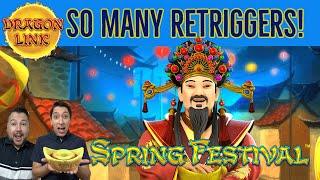 How many RETRIGGERS can we get on Spring Festival Autumn Moon? Plus a BIG WIN on Autumn Moon