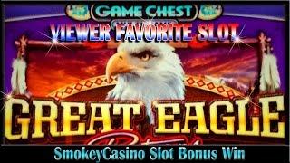 GREAT EAGLE Returns Slot Machine Nice Win ~ WMS