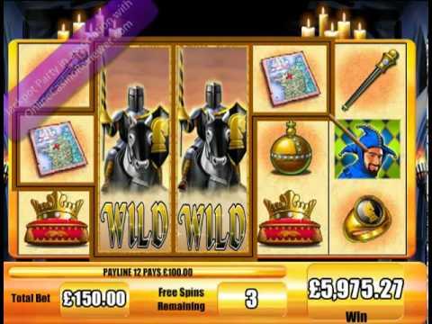 £17,935 BIG WIN BLACK KNIGHT BIG WIN AT JACKPOT PARTY IN ASSOCIATION WITH ONLINECASINOREVIEWER.COM