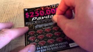 NEW! ILLINOIS LOTTERY $250,000 PAYDAY $5 SCRATCH OFF TICKETS! GET YOUR FREE SHOT TO WIN $100K!