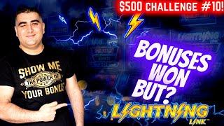 $500 Challenge To Win On Lightning Link Slots ! EP-10