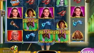 WIZARD OF OZ: RETURN THE BROOMSTICK Video Slot Game with a FREE SPIN BONUS
