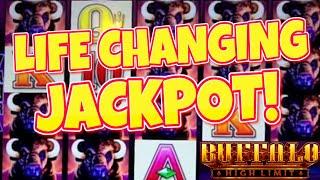 LIFE CHANGING JACKPOT! ⋆ Slots ⋆ THE LARGEST BUFFALO HIGH LIMIT JACKPOT ON YOUTUBE!