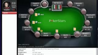 PokerSchoolOnline Live Training Video: " Ice Cold Grinder 25 NL Full Ring " (15/04/2012) frosty012