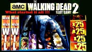 Aristocrat - AMC The Walking Dead 2 Slot Machine : Mega Line Hit at Minimum Bet