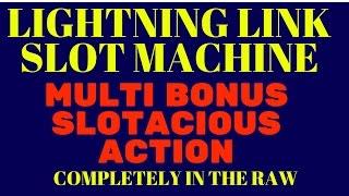 Lightning Link Slotacious Multi Bonus Win  *Same as last vid*