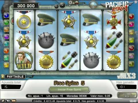 Pacific Attack - Vídeo Tragamonedas