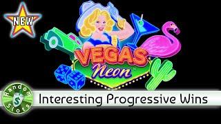 ⋆ Slots ⋆️ New - Vegas Neon slot machine, Bonus with Progressives