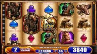 Bonus Round From LAREDO, A G+ DELUXE Slot By WMS