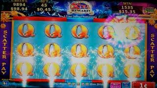 Riches of the Rising Sun Slot Machine Bonus - Free Games with Matching Reels, Big Win (#3)