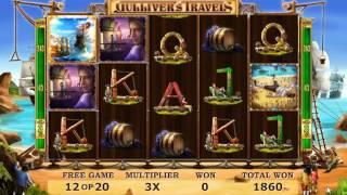 Gulliver's Travels slot game - 10,680 win!