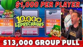 $1,000 PER PLAYER ⋆ Slots ⋆ 10,000 Leprechauns ⋆ Slots ⋆ Cherokee Casino in Roland
