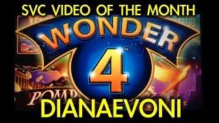 Slot Video Creators' Video of the Month - Wonder 4 - Slot Machine Bonus (Aristocrat)