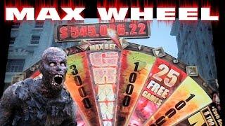 The Walking Dead * MAX WHEEL BIG WIN * Slot Machine Bonus
