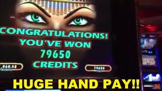 Alert!! Huge Hand Pay Cleopatra