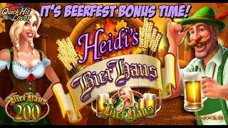 HEIDI'S BIER HAUS Slot Bonus WINS!