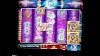 The Eye of Horus slots - Mystery Wilds Bonus Round 5c -  Wms Slots in Casino
