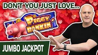 ⋆ Slots ⋆ JACKPOT HANDPAY on Piggy Bankin’ ⋆ Slots ⋆ You KNOW You Want to See This Lock It Link Action