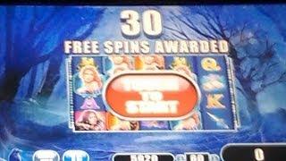 ENCHANTED DARKNESS Slot Machine 30 Spin Bonus Win