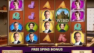 DOWNTON ABBEY: THE GREAT HALL Video Slot Casino Game a FREE SPIN BONUS