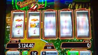 BIG WIN! "YELLOW BRICK ROAD" (LIVE PLAY) Slot Machine (MAX BET!)
