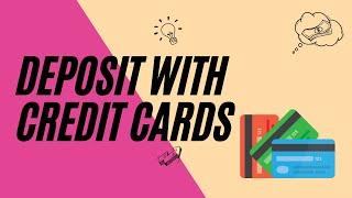 How to deposit at online casinos with Credit Cards