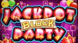 JACKPOT BLOCK PARTY #2 - 5c DENOM - BIG WIN - WMS