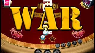 War Table Game Video at Slots of Vegas