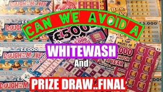 Fantastic..Game-4.Series-2.Scratchcards..& PRIZE DRAW Final.& DOUGH ME the Money..Full £500..B-Lucky
