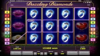 Novomatic Novoline Dazzling Diamonds Gamble Fruit Machine Video Slot