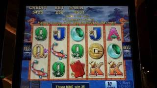 Choy Sun Doa max bet slot machine bonus win
