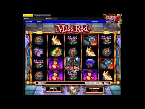 Miss Red Slot - Granny's free Spins!