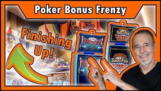 Finishing $$$ UP $$$ From a… Video! Poker! Bonus! • The Jackpot Gents