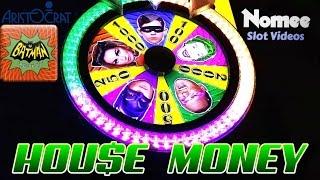 Batman Slot Machine - Bonuses - House Money!
