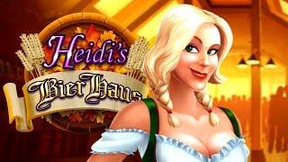 Heidi's Bier Haus Slot - NICE SESSION, ALL FEATURES!
