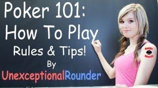 How To Play Poker - Texas Holdem Beginner Tutorial - Poker Rules