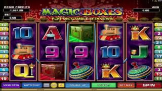 Free Magic Boxes Slot by Microgaming Video Preview | HEX