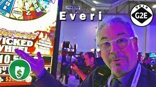 #g2e2018 Everi - Hot Stuff, Tournament Now, Press Your Luck, Gift of the Nile