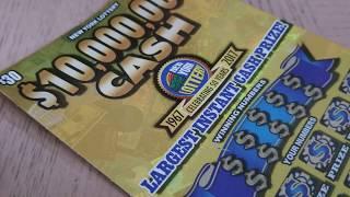 NEW $30 SCRATCH OFF TICKET!! LARGEST INSTANT CASH PRIZE IN HISTORY. $10 MILLION!!