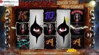 Alice Cooper School's Out For Summer new Spike Gaming slot!