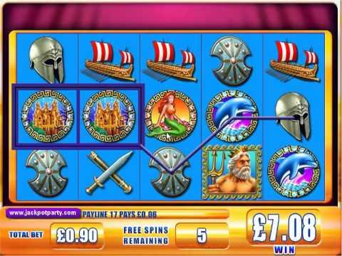 £524.88 MEGA BIG WIN (583X STAKE) ON NEPTUNES FORTUNE™ ONLINE SLOT AT JACKPOT PARTY®