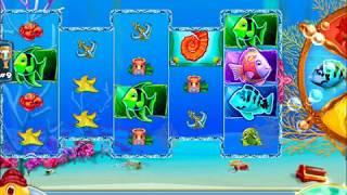 GOLD FISH 3 Video Slot Casino Game with a BLUE FISH  BONUS