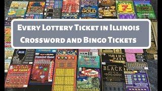 Bingo and Crossword results and wrap up for Scratching Every Ticket in Illinois