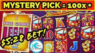 MYSTERY PICK DOWNGRADE LEADS TO HUGE WIN! ⋆ Slots ⋆ BANG THAT DRUM! DANCING DRUMS SLOT MACHINE