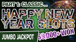 ⋆ Slots ⋆ Part 1: Almost $9K WON on Classic HAPPY NEW YEAR Slots! ⋆ Slots ⋆ 45 Cleopatra Free Spins 