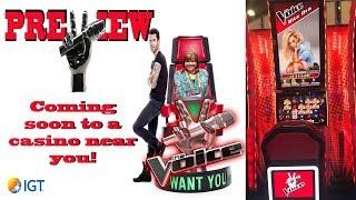 THE VOICE SLOT MACHINE-PREVIEW-IGT