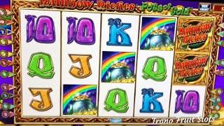 Rainbow Riches Pots Rollin!! Free spins&Novomatic play(£500 Cab) See description