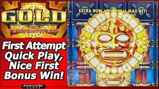 Gold of Tenochtitlan Slot - First Attempt, New Slot, Nice Quick Bonus Win