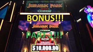 **BONUS/NICE WIN!!!** - Jurassic Park Wild Excursion (Part 1)